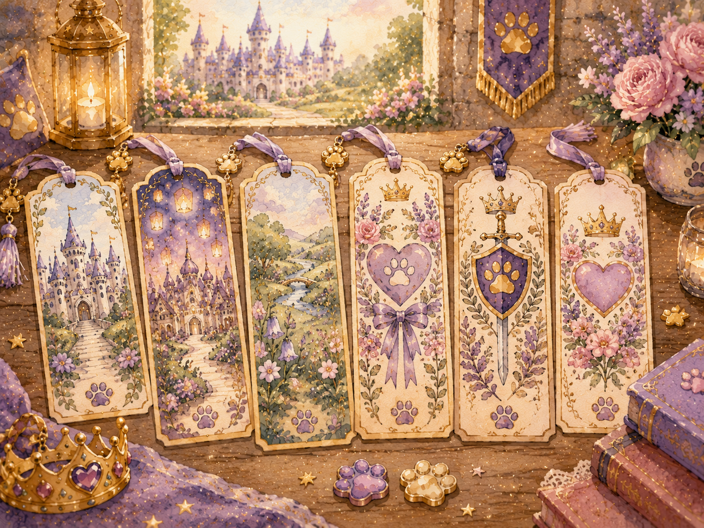 Printable bookmarks preview