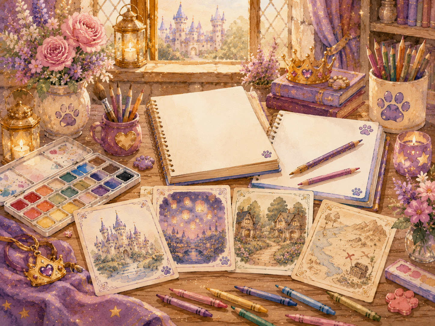 Drawing prompt preview